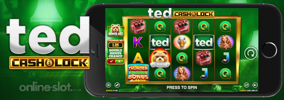 ted cash lock mobile slot