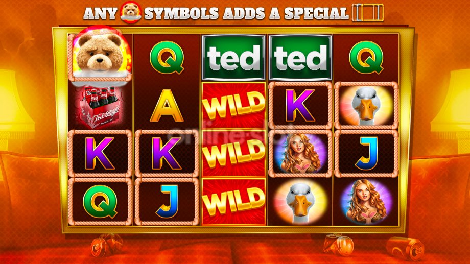 ted cash lock slot free spins feature