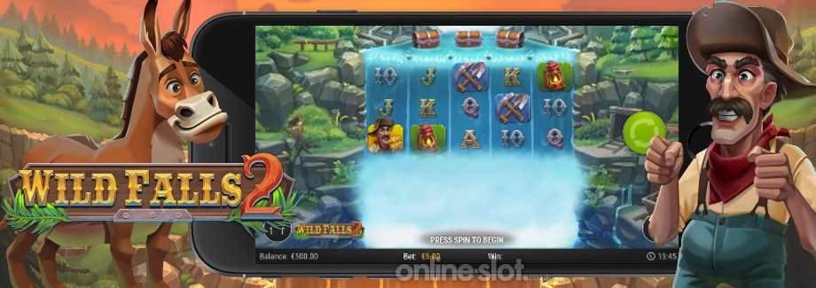 wild falls 2 mobile slot