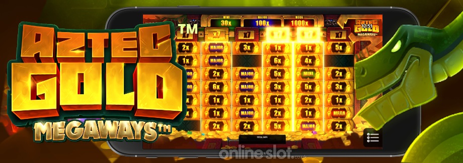 aztec gold megaways mobile slot