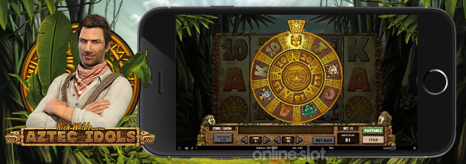 aztec idols mobile slot
