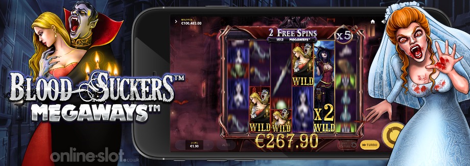 blood suckers megaways mobile slot