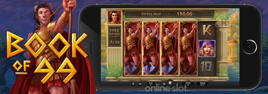 book of 99 mobile slot