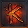 book of inferno slot k symbol