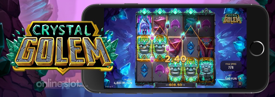 crystal golem mobile slot