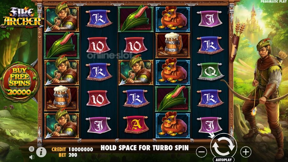 fire archer slot base game