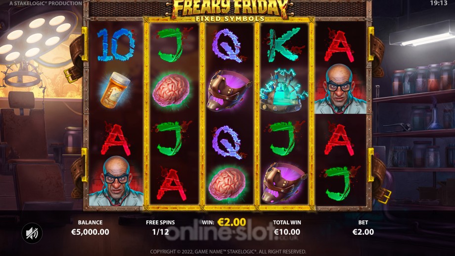 freaky friday fixed symbols slot free spins