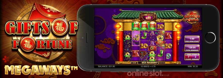 gifts of fortune megaways mobile slot