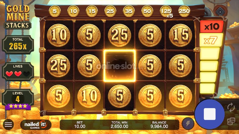 gold mine stacks gold mine stacks bonus feature