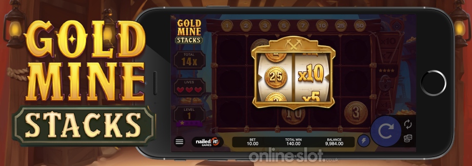 gold mine stacks mobile slot