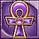golden osiris slot ankh cross symbol