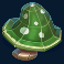 good luck clusterbuster slot green mushroom symbol