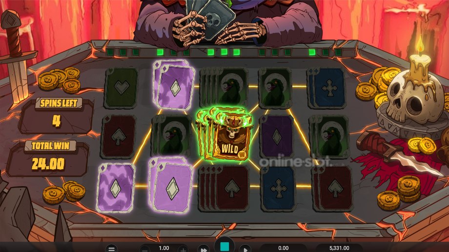 grim the splitter dream drop slot free spins feature