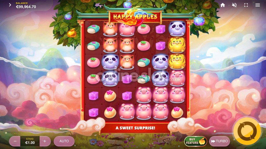 happy apples slot base game