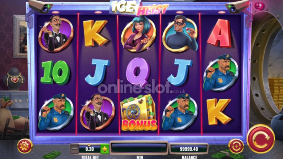 ice heist slot base game