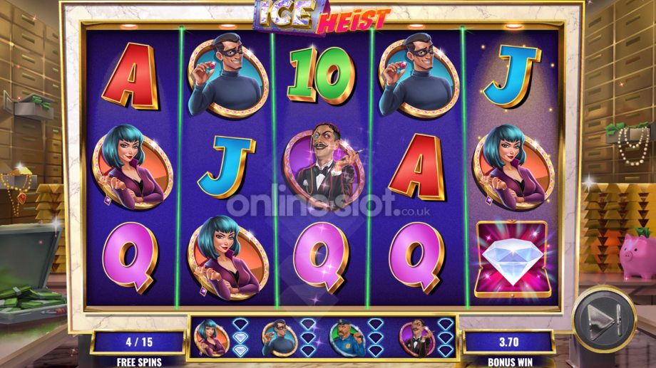 ice heist slot free spins