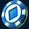 invading vegas slot diamond poker chip symbol