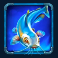 lucky fishing megaways slot blue fish symbol