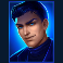 neon villains doublemax slot blue character symbol