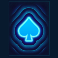 neon villains doublemax slot spade symbol