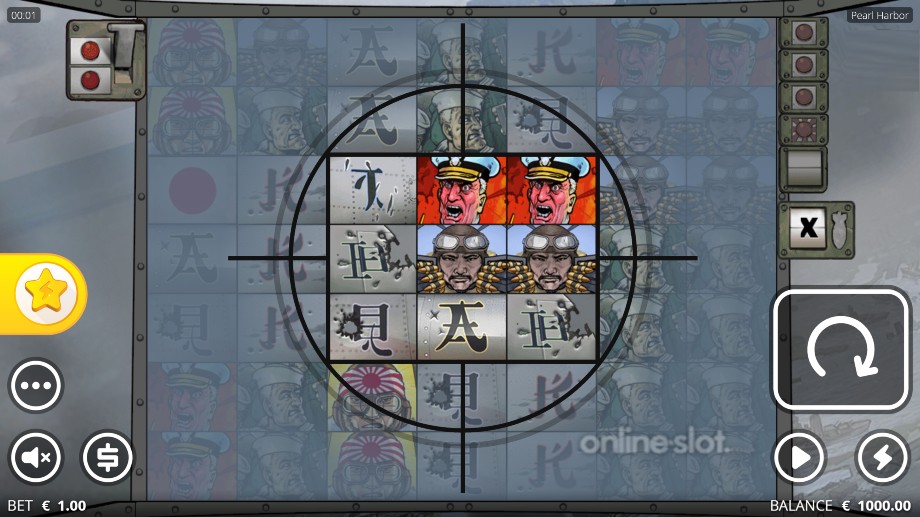 pearl harbor slot base game