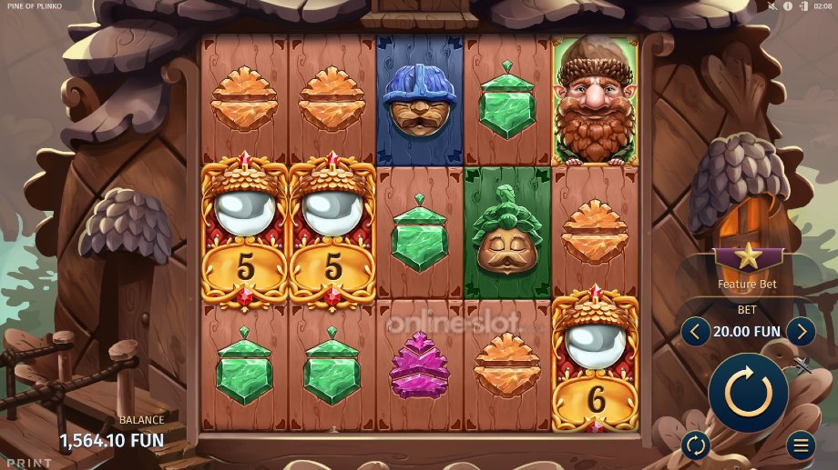 pine of plinko dream drop slot base game