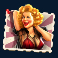 pinup girls slot pinup girl in lingerie symbol