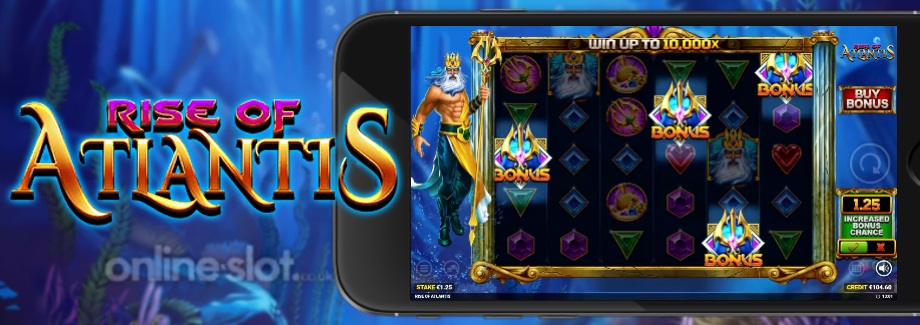 rise of atlantis mobile slot