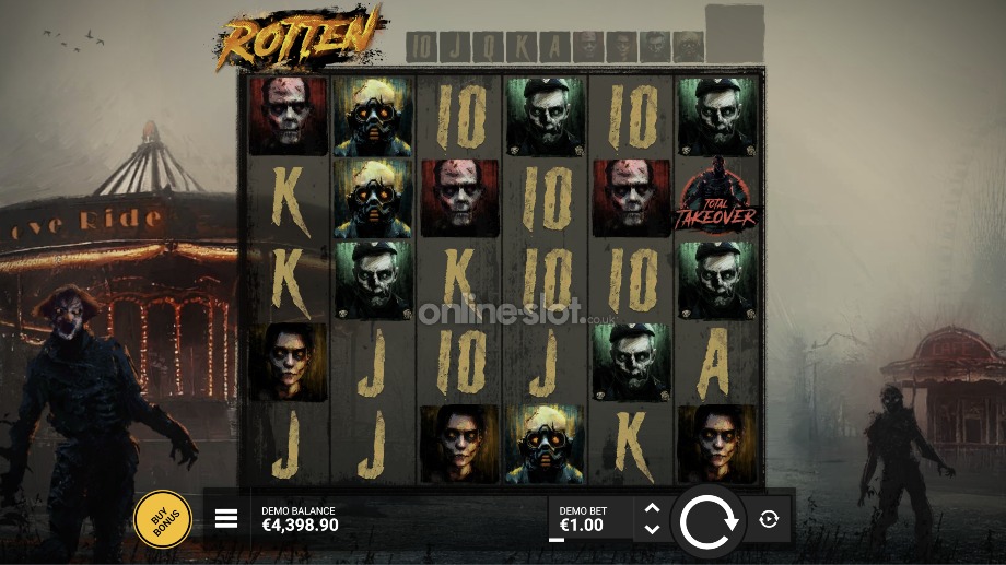 rotten slot base game