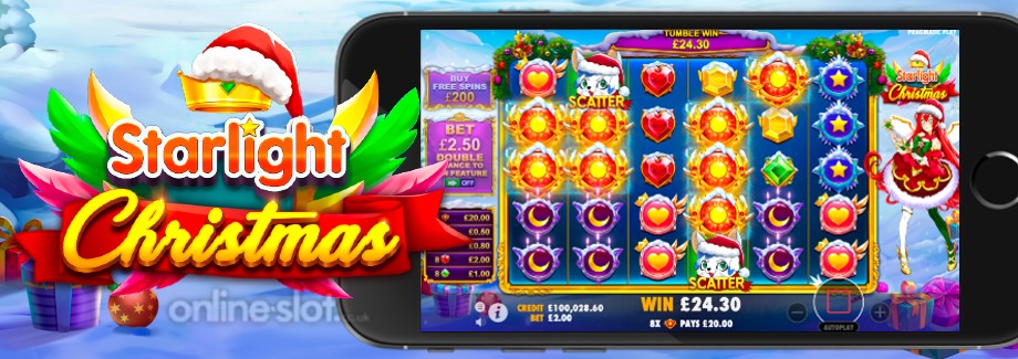 starlight christmas mobile slot