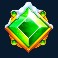 starlight christmas slot green gem symbol