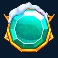 starlight christmas slot turquoise gem symbol