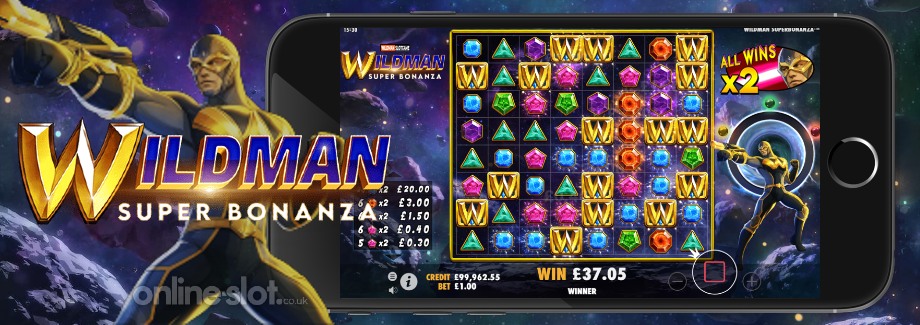 wildman super bonanza mobile slot