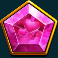 wildman super bonanza slot pink gem symbol