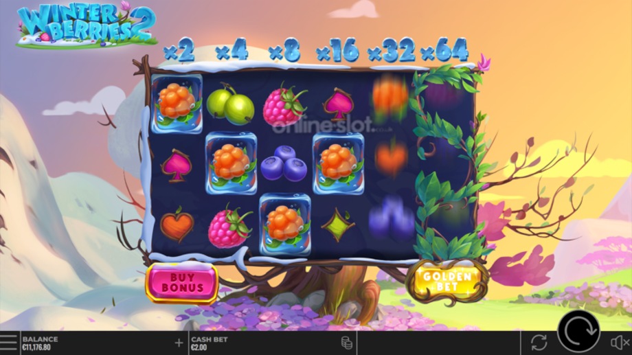 winterberries 2 slot free spins feature