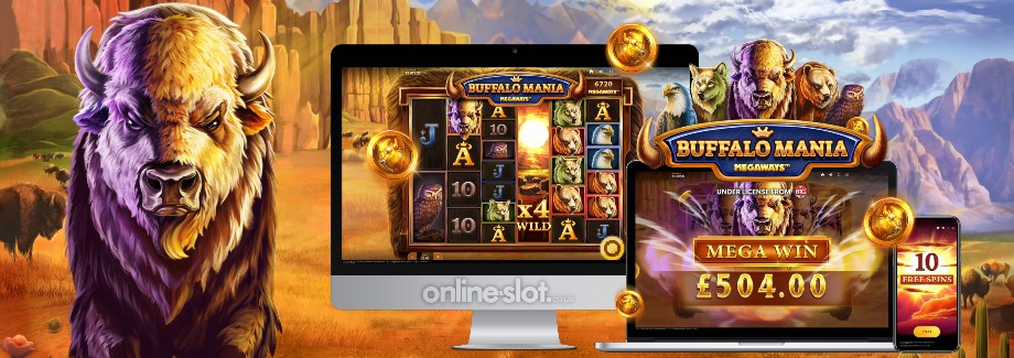 buffalo mania megaways mobile slot
