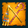 cleopatra grand slot crook and flail symbol