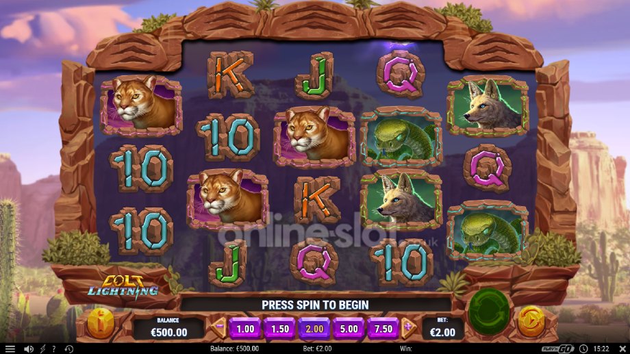 colt lightning mobile slot