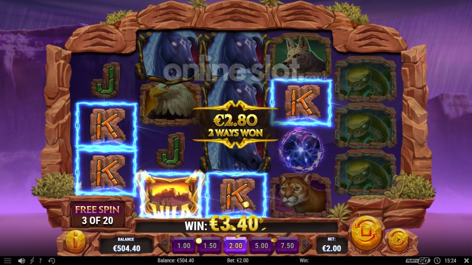 colt lightning slot free spins