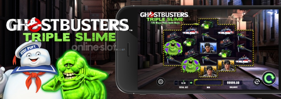 ghostbusters triple slime mobile slot