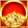 gold rush cash collect slot cash prize coin symbol