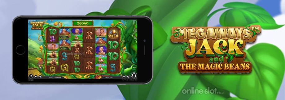 megaways jack and the magic beans mobile slot