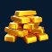 mine & melt slot gold bars symbol