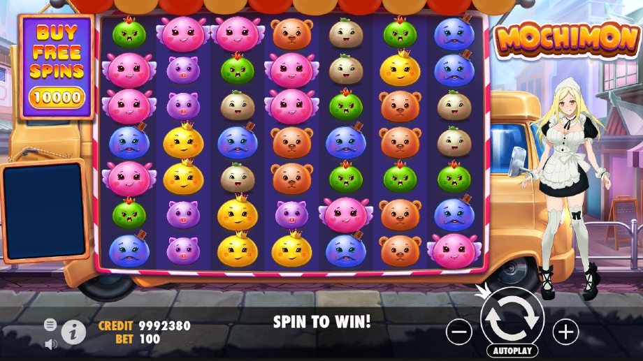 mochimon slot base game
