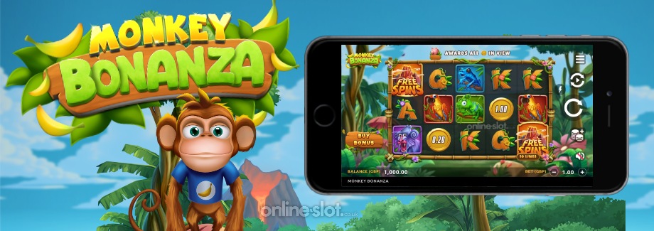 monkey bonanza mobile slot