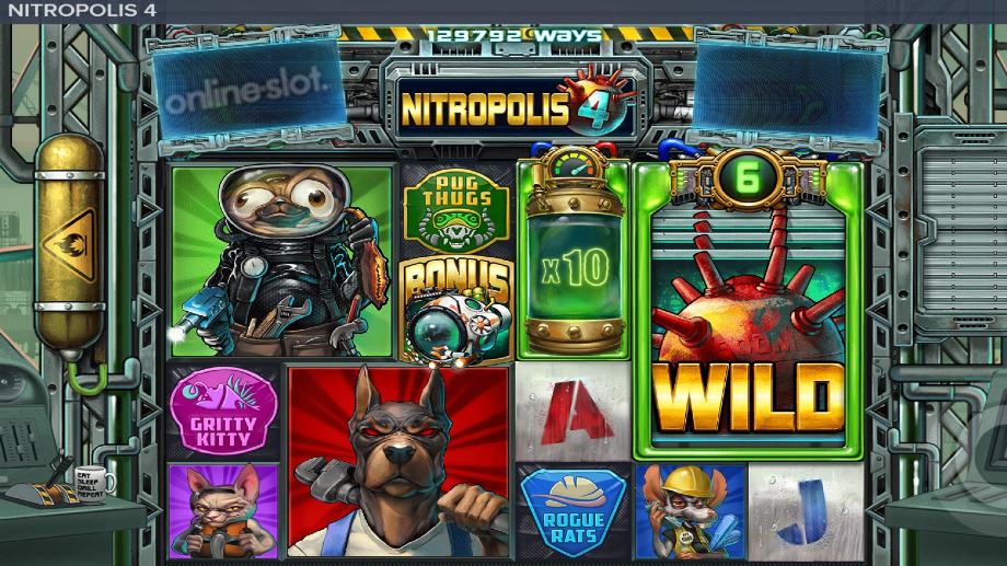nitropolis 4 slot base game