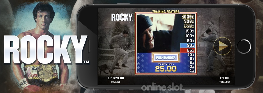 rocky mobile slot
