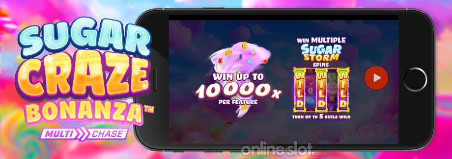 sugar craze bonanza mobile slot
