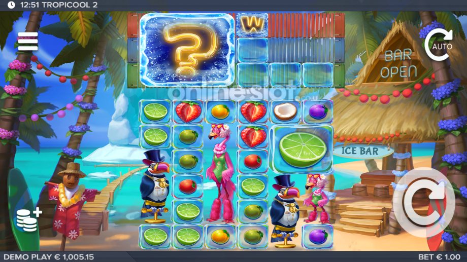 tropicool 2 slot base game