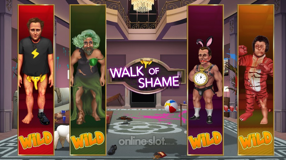 walk of shame slot loaded wilds